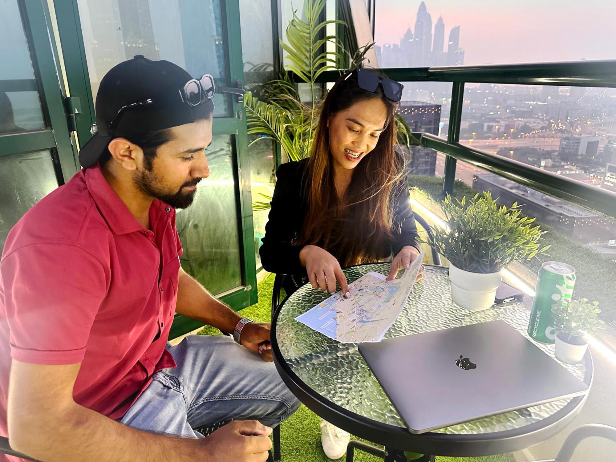 Horizon View Partition Room In Barsha Heights Near Metro Dubai Bagian luar foto