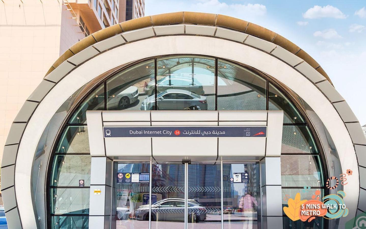 Horizon View Partition Room In Barsha Heights Near Metro Dubai Bagian luar foto